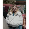 Heather Graham Best Christmas Ever White Jacket