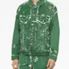 Joe Burrows Green Denim Jacket