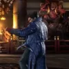 Kazuya Mishima Purple LeatherCoat