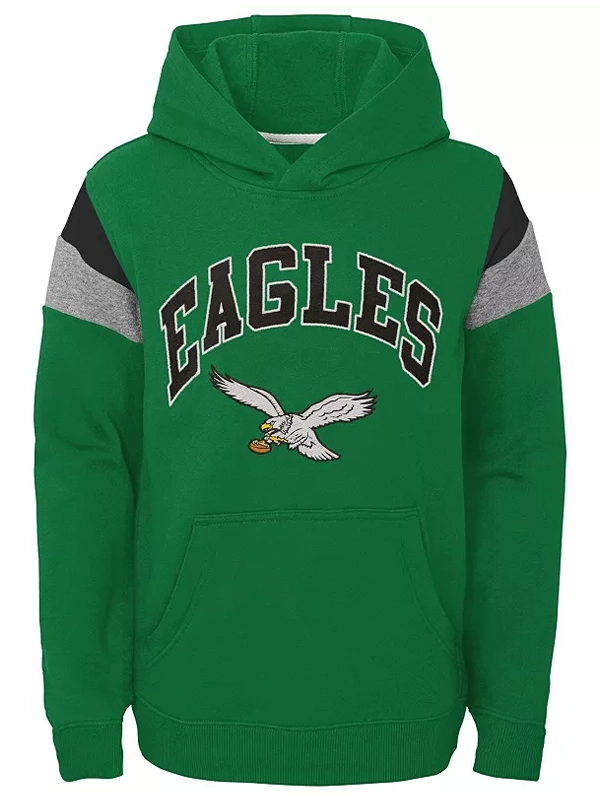 Old school outlet eagles hoodie