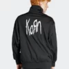 KoRn x Adidas Zip-Up Black Track Jacket