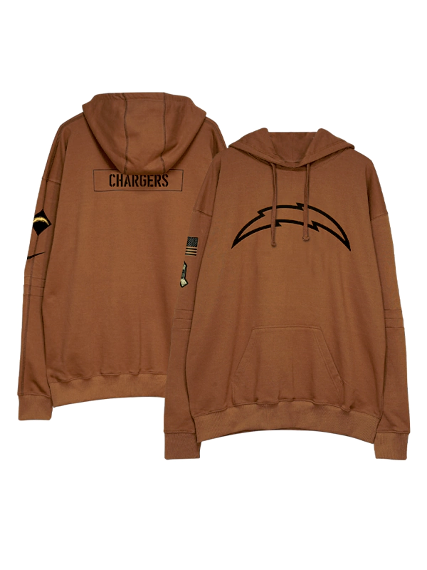 Chargers military outlet sweatshirt