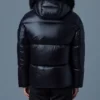 Mackage Black Puffer Shearling Jacket