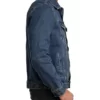 Mens Port Authority Blue Denim Jacket