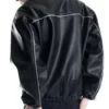 Mens Weyz Black Leather Jacket