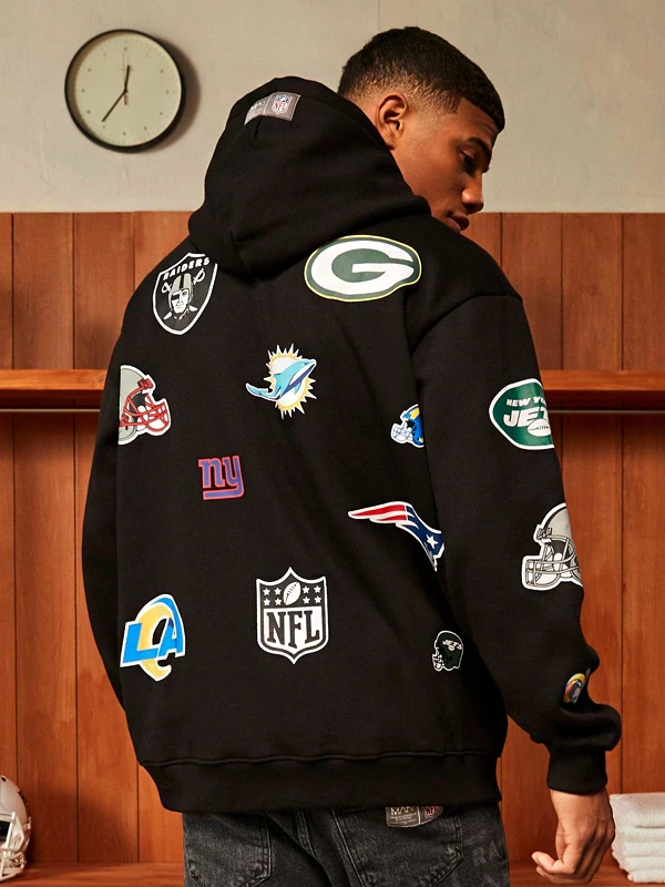 Oversized 2025 nfl hoodies