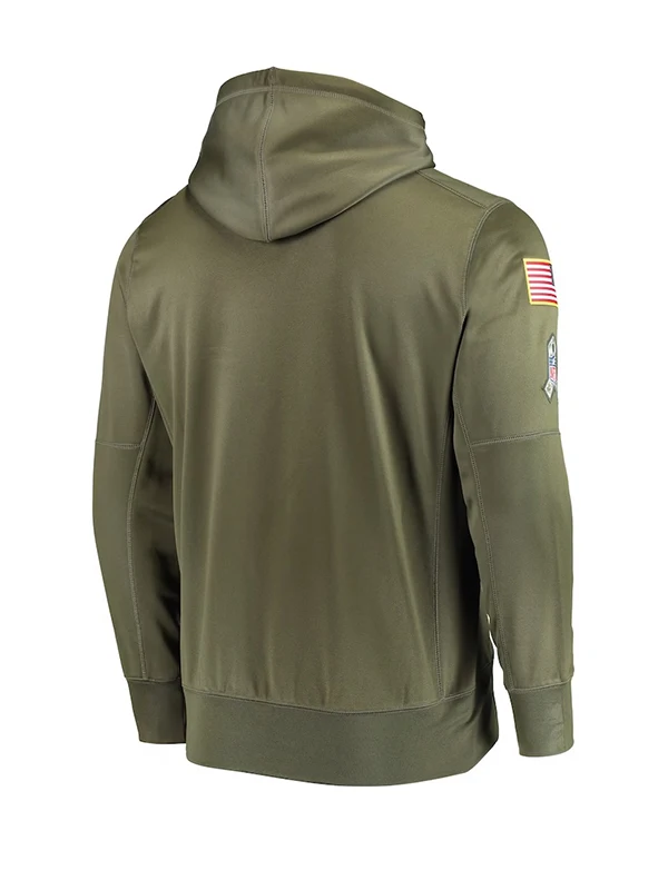 Army green clearance steelers sweatshirt