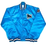 NHL San Jose Sharks Blue Starter Jacket