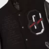 OVO For All The Dogs Drake Black Varsity Jacket