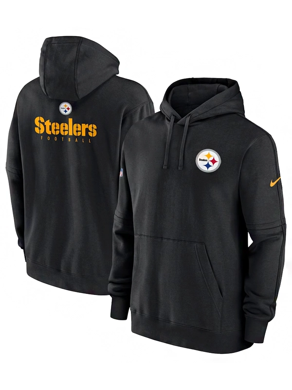 NFL Pittsburgh Steelers Sideline Club Hoodie Jackets Junction