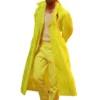 RYAN GOSLING THE FALL GUY YELLOW LONG COAT