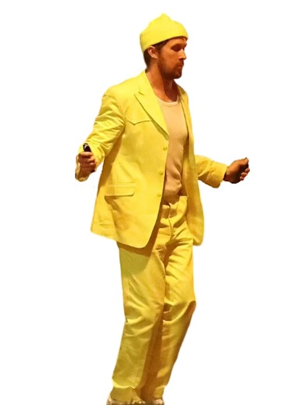 RYAN GOSLING THE FALL GUY YELLOW SUIT