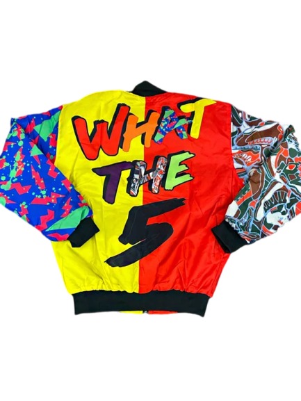 Retro What The 5s Multicolor Jacket