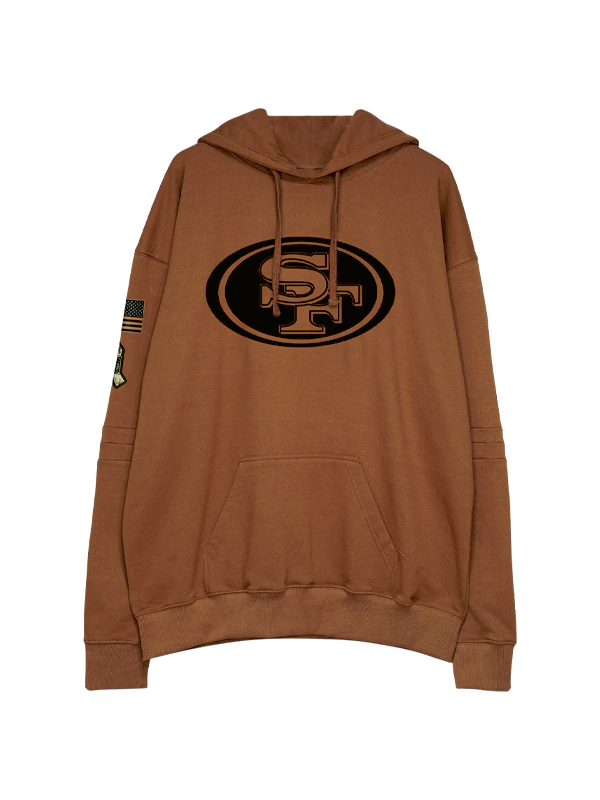 San francisco 49ers 2024 salute to service hoodie