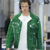 SNF Joe Burrows Green Denim Jacket