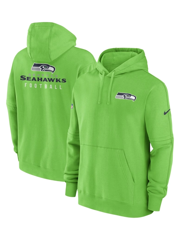 Seattle Seahawks Club Pullover Hoodie - Jackets Junction