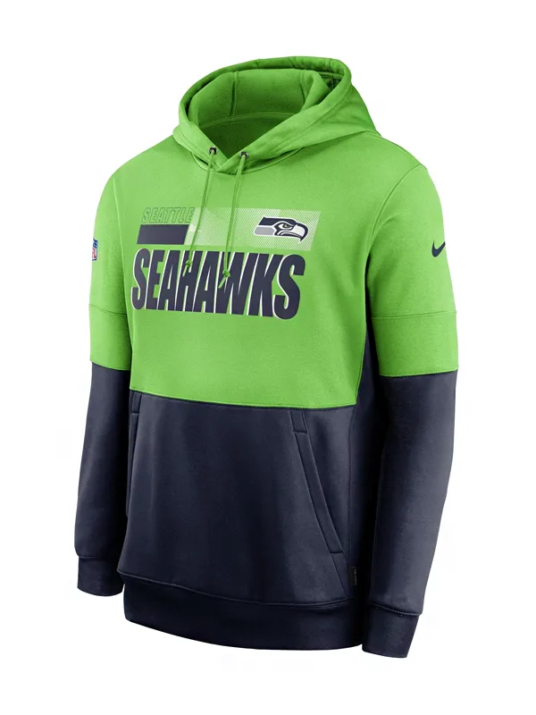 Seattle Seahawks Sideline Impact Lockup Hoodie