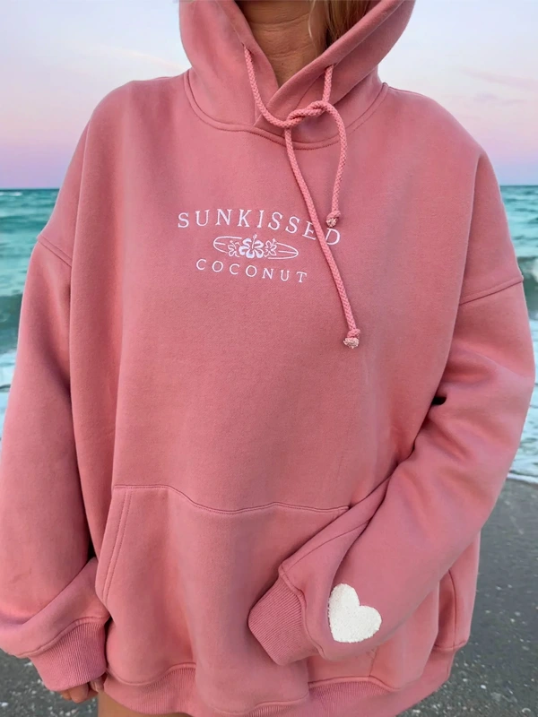 Sunkissed Coconut Oversized Hoodie