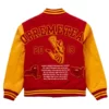 Supreme Team Red and Yellow Varsity Jacket