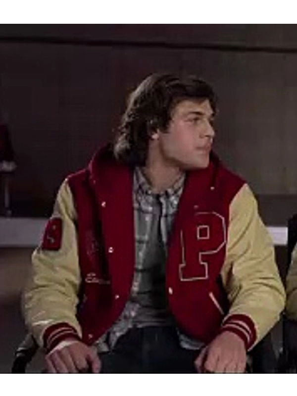 Thanksgiving 2023 Red Varsity Jacket