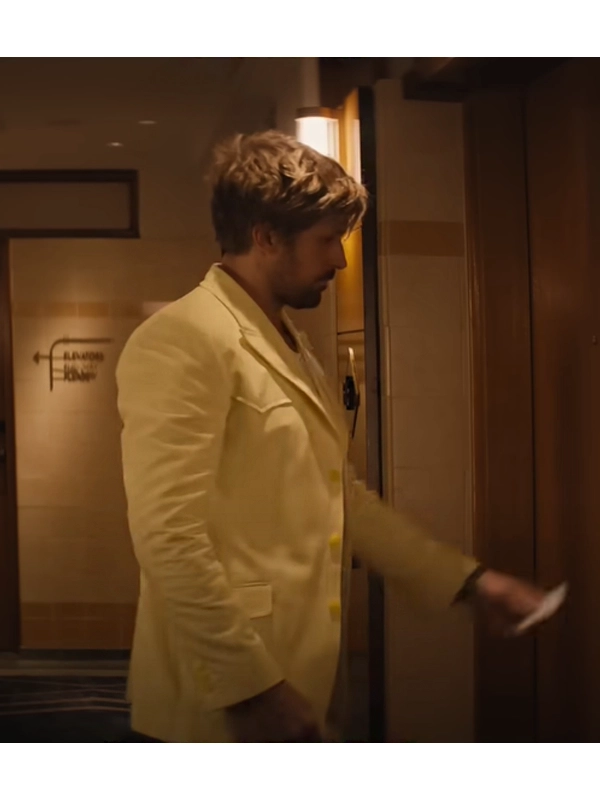 Ryan Gosling The Fall Guy Suit | Colt Seavers Yellow Suit