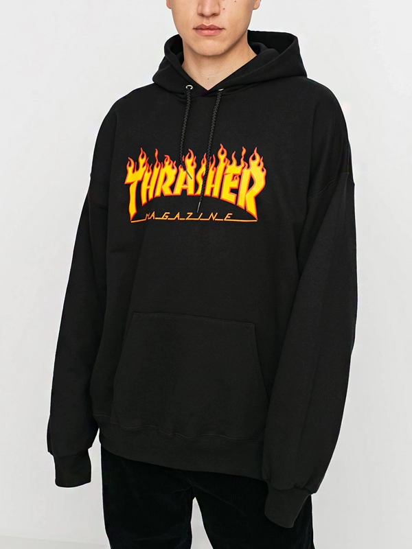 Thrasher Flame Hoodie