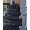 Travis Kelce Black Puffer Jacket