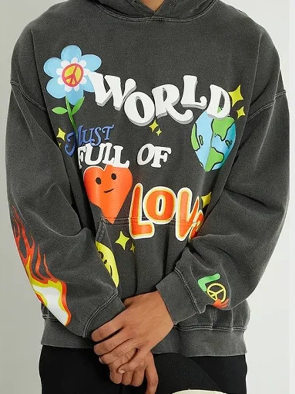 Unisex World Of Love Hoodie