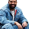 Vintage Drake Giali 21C JK Padded Denim Jacket