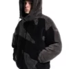 Weyz Fluffy Black Sherpa Jacket