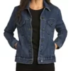 Womens Port Authority Denim Jacket