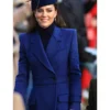 Alexander Mcqueen Blue Coat