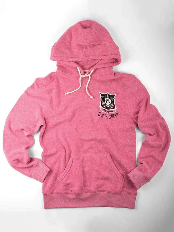 BRET HART PINK HOODIE