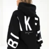 Blakely Black Oversized Hoodie