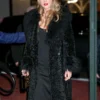 Charlotte Simone Taylor Swift Black Fur Coat