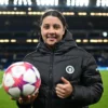 Chelsea F.C. Black Puffer Jacket