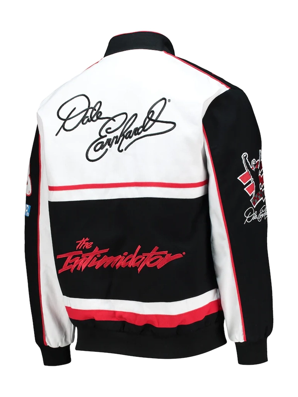 Dale Earnhardt Black and White Jacket