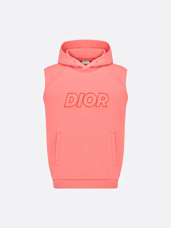 Dior Sleeveless Hooded Sweatshirt