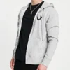 Grey True Religion Hoodie