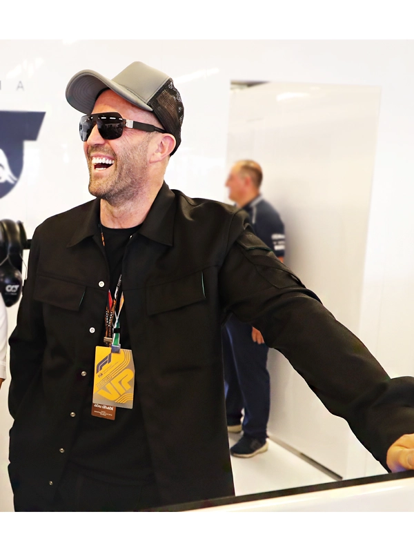 Jason Statham 2023 F1 Abu Dhabi Grand Prix Jacket