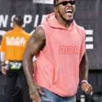 Josh Jacobs Dior Sleeveless Hooded Sweatshirt