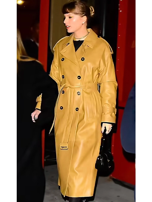 Leather Coat Taylor Swift