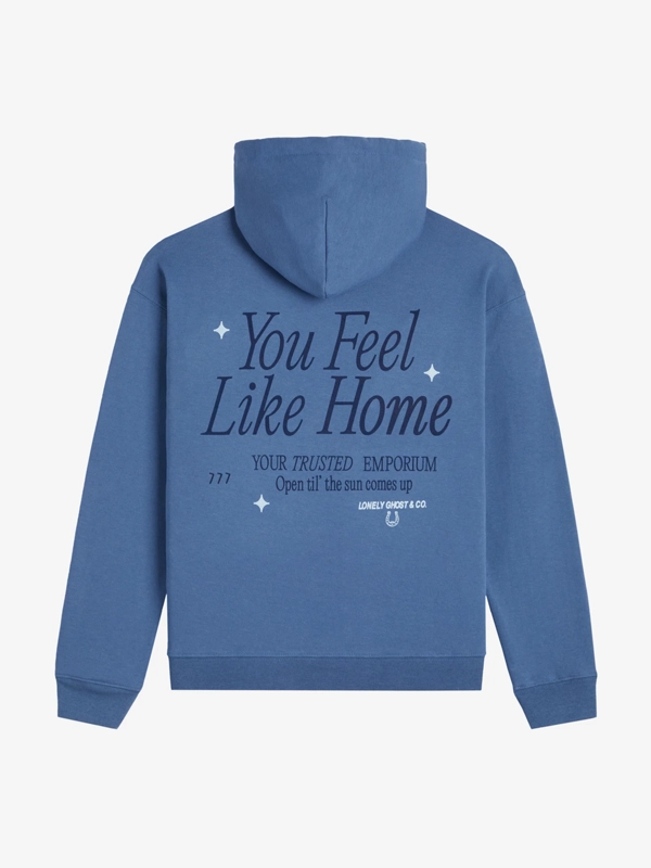 Lonely Ghost Blue Hoodie