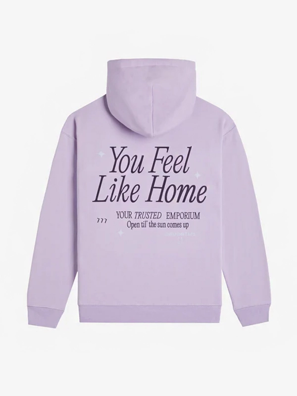 Lonely Ghost Feel Like Home Purple Hoodie