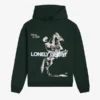 Lonely Ghost Green Hoodie