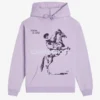 Lonely Ghost Purple Hoodie