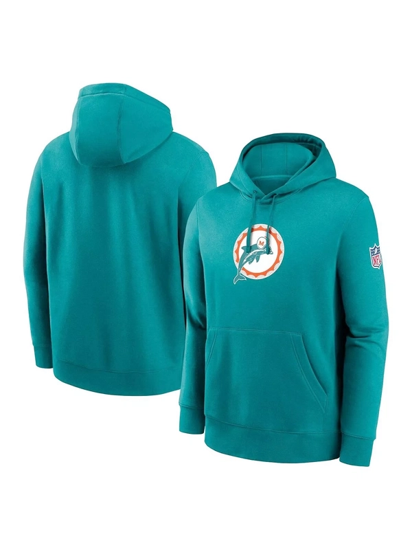 Miami Dolphins Sideline Club Hoodie Jackets Junction