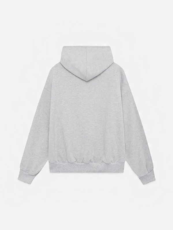 Oversized College Grey Scuffers Hoodie - Jackets Junction