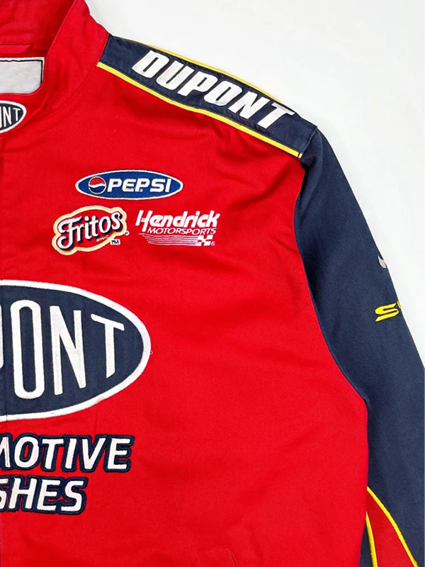 Vintage DuPont Red Nascar Jacket