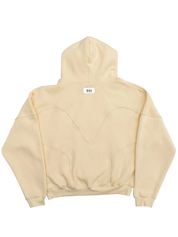 Vitriolic Cream Oversized Hoodie